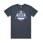 State Tshirt - Petrol Blue