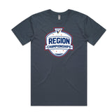 Region Tshirt - Petrol Blue