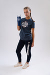 State Tshirt - Petrol Blue